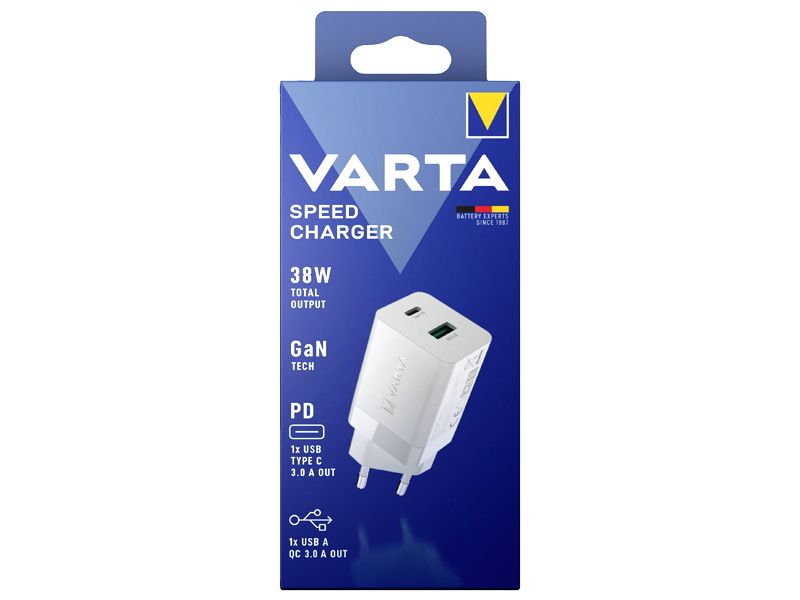 VARTA väggladdare 18/20 W