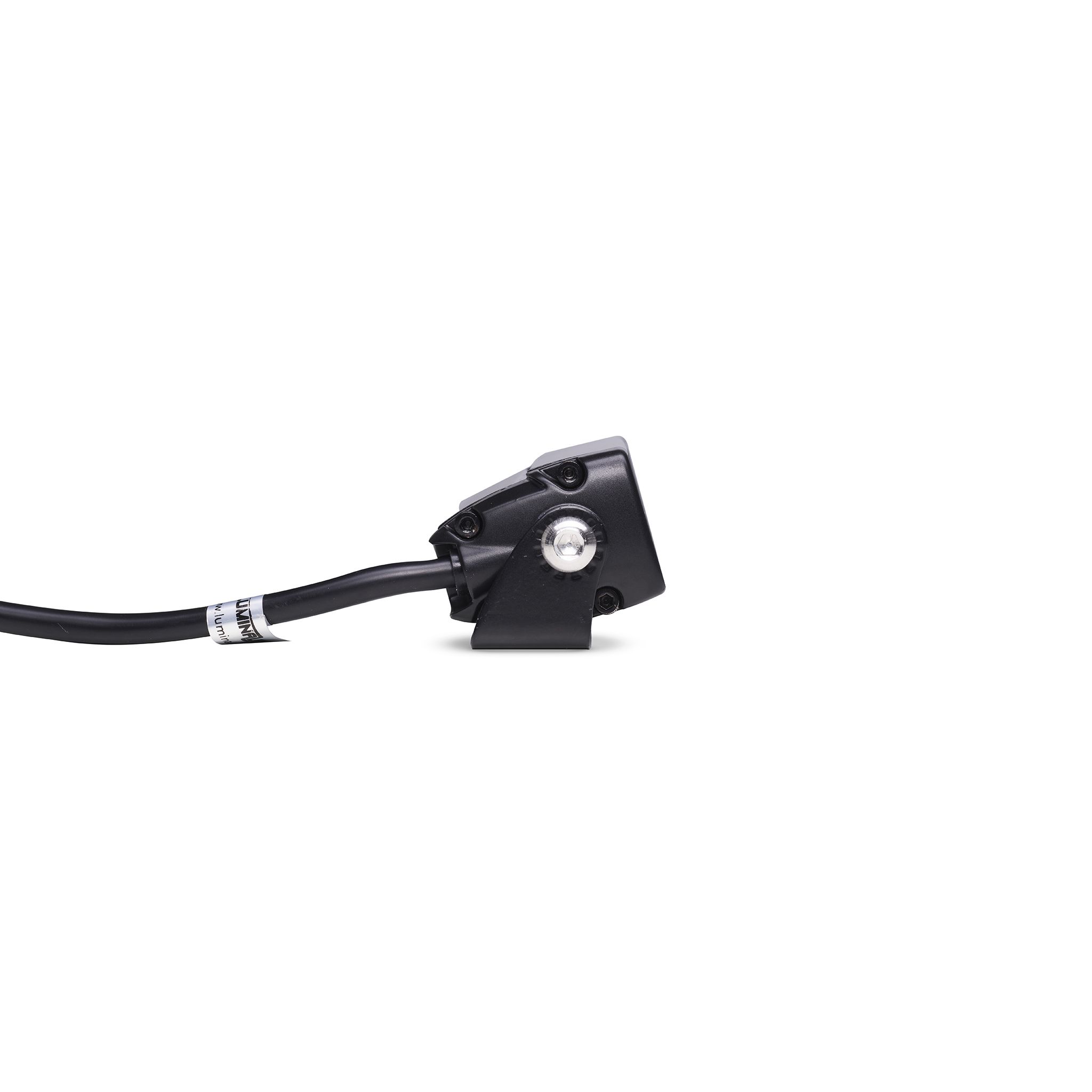 Arbetsljusramp LuminaLights Dark Work Slim 200 LED – 177 mm Flood Beam