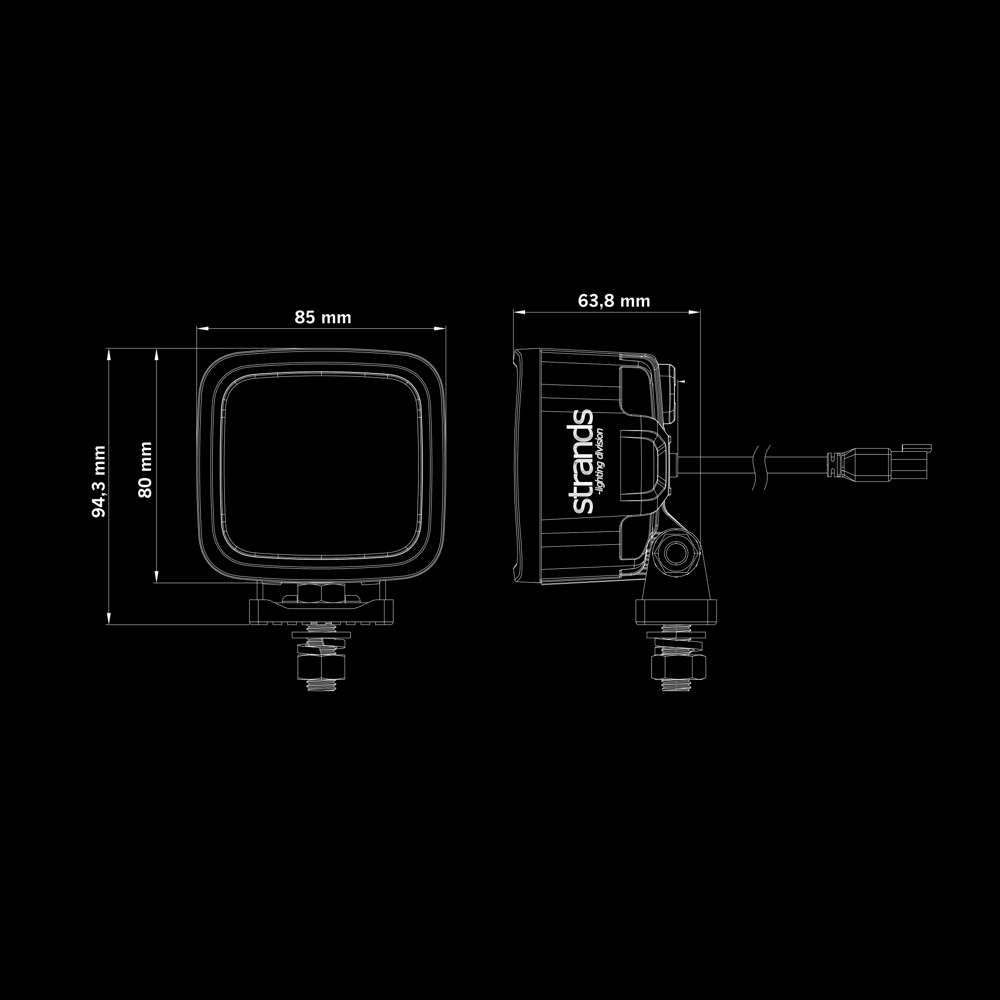 Skylord Exp QB 31 W LED-arbetsljus