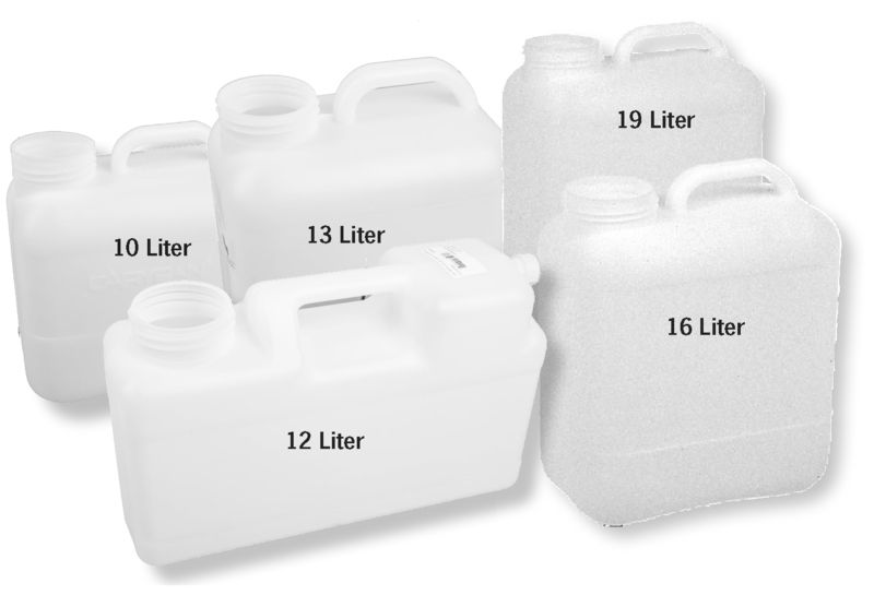 Water canister, white, 10L