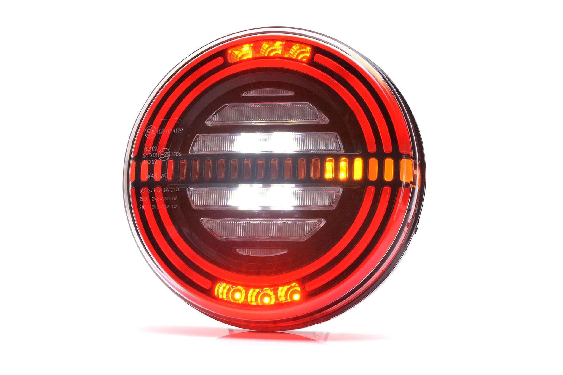 LED-bakljus med dynamisk blinkning