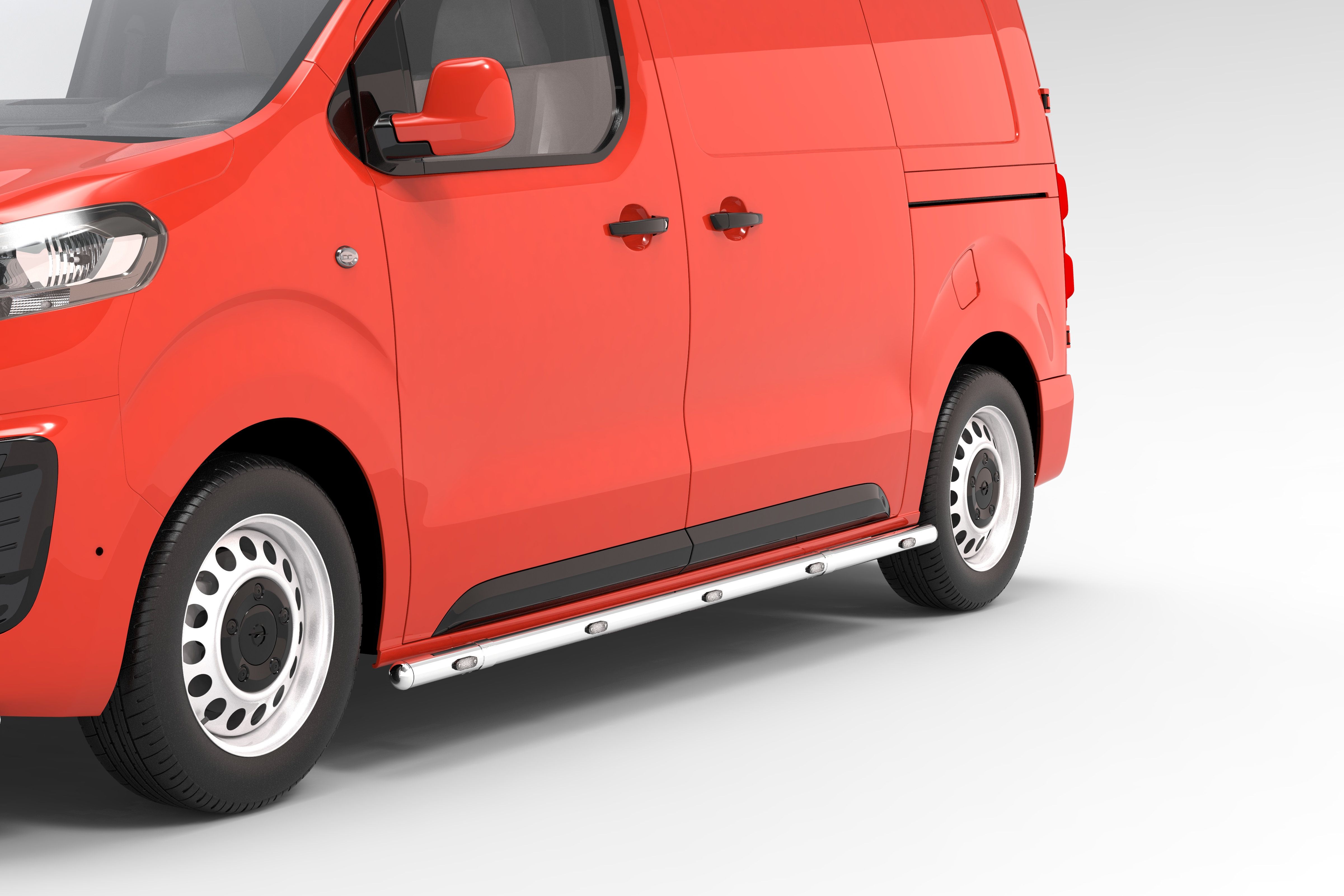 Sidorör (LED) Opel Vivaro 2019-2020-, Brace-it, Metec