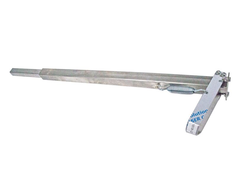 Telescopic arm with quick extension for extra-wide lights