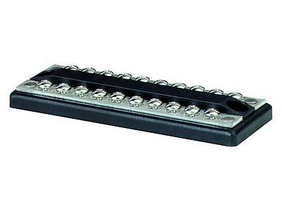 Kopplingsplint 2x10 anslutningsskruvar