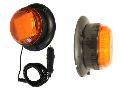 LED-varningsljus 6LED, magnet fäste