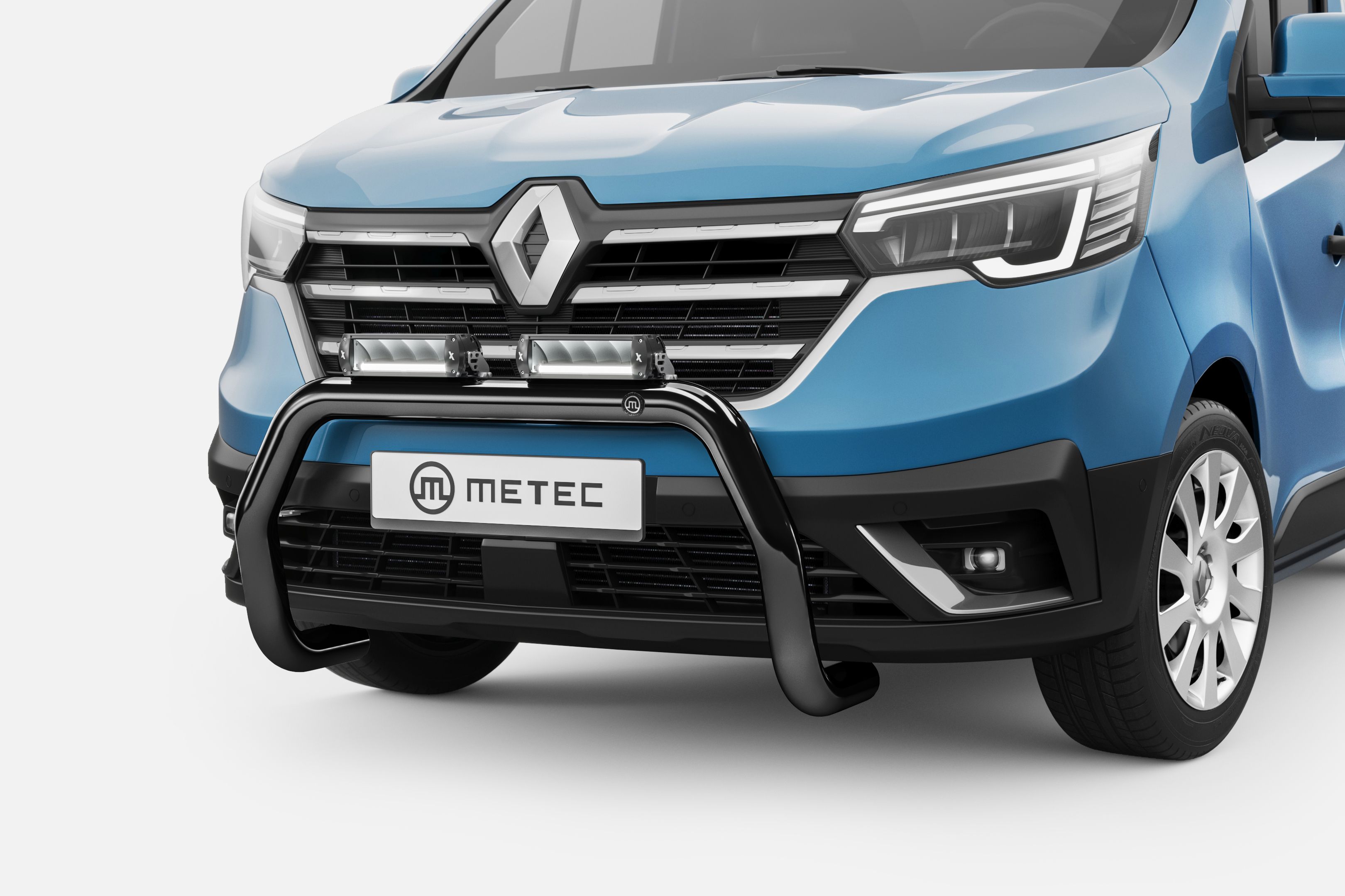 Frontbåge Låg Renault Trafic 2022-, svart