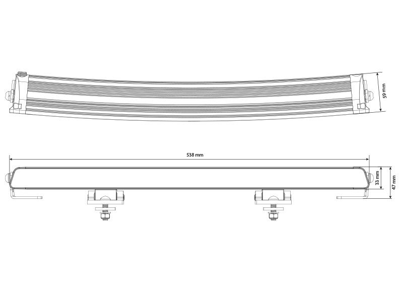 W-Light Surge Super Slim 20 LED-ramp