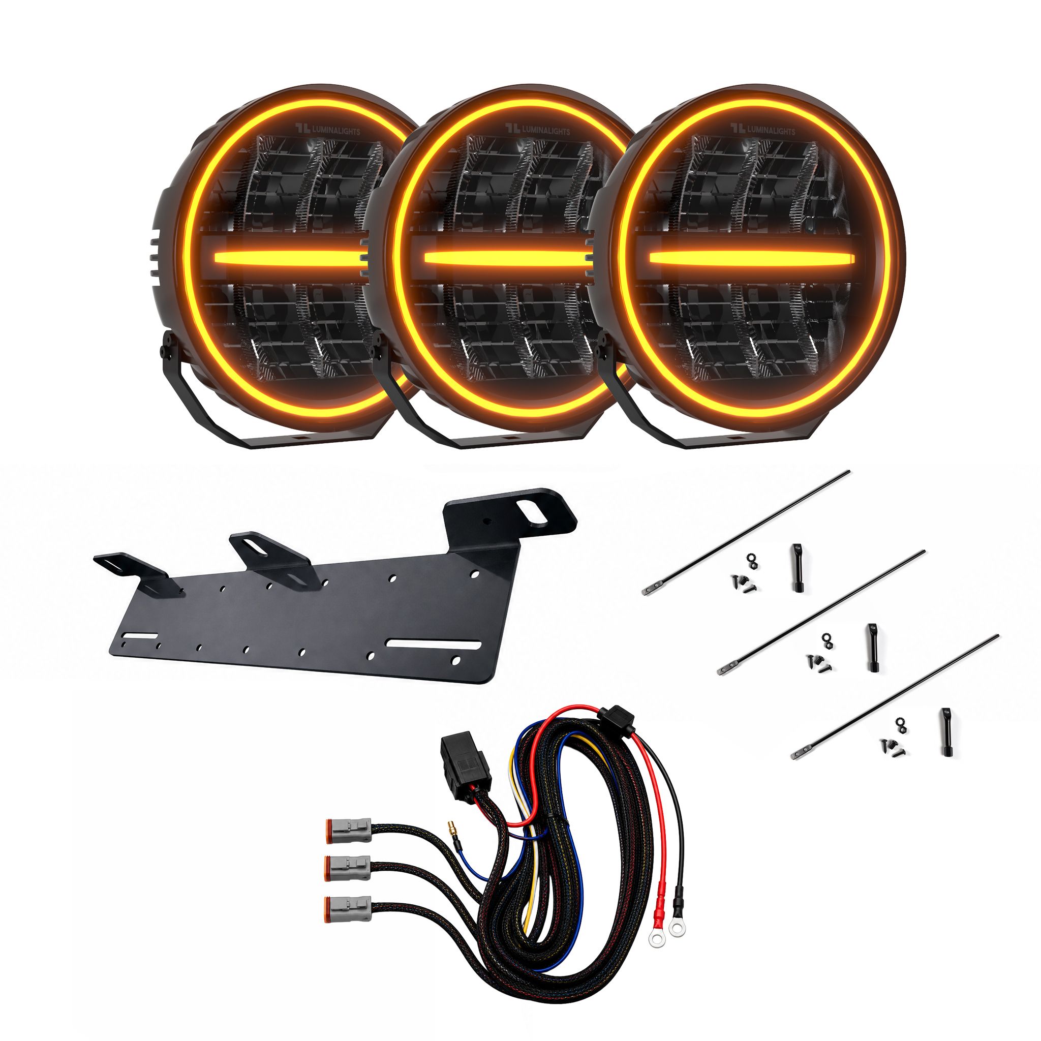 Extraljuspaket LuminaLights Ninja 3-Pack