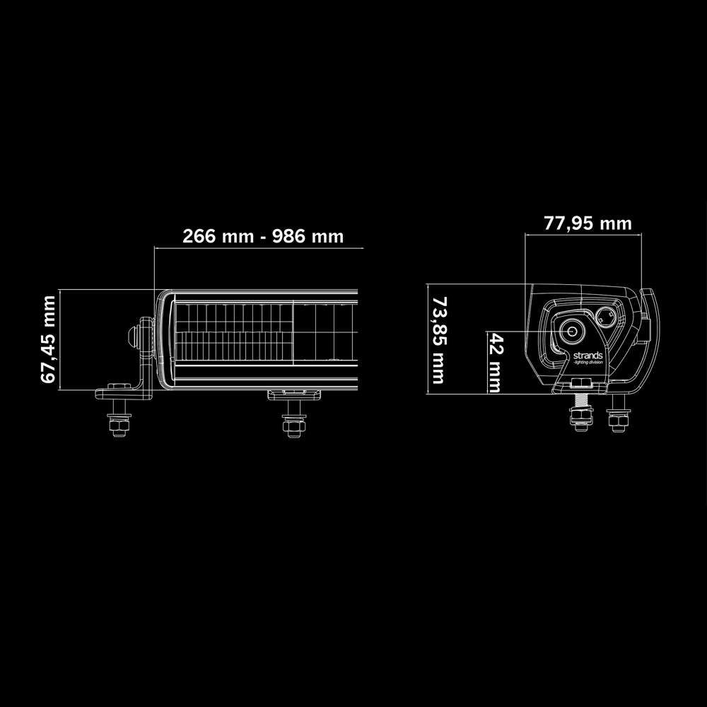 Skylord Exp 20" LED-ramp