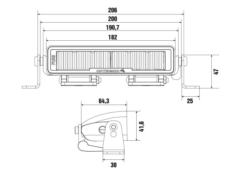 LED-Ramp Optibeam Pure 185