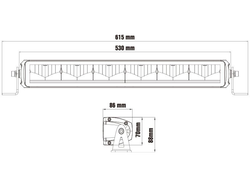 LED-Ramp Optibeam Dual All Weather