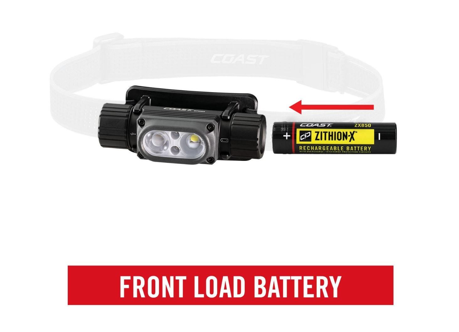 Coast WPH30R Pannlampa
