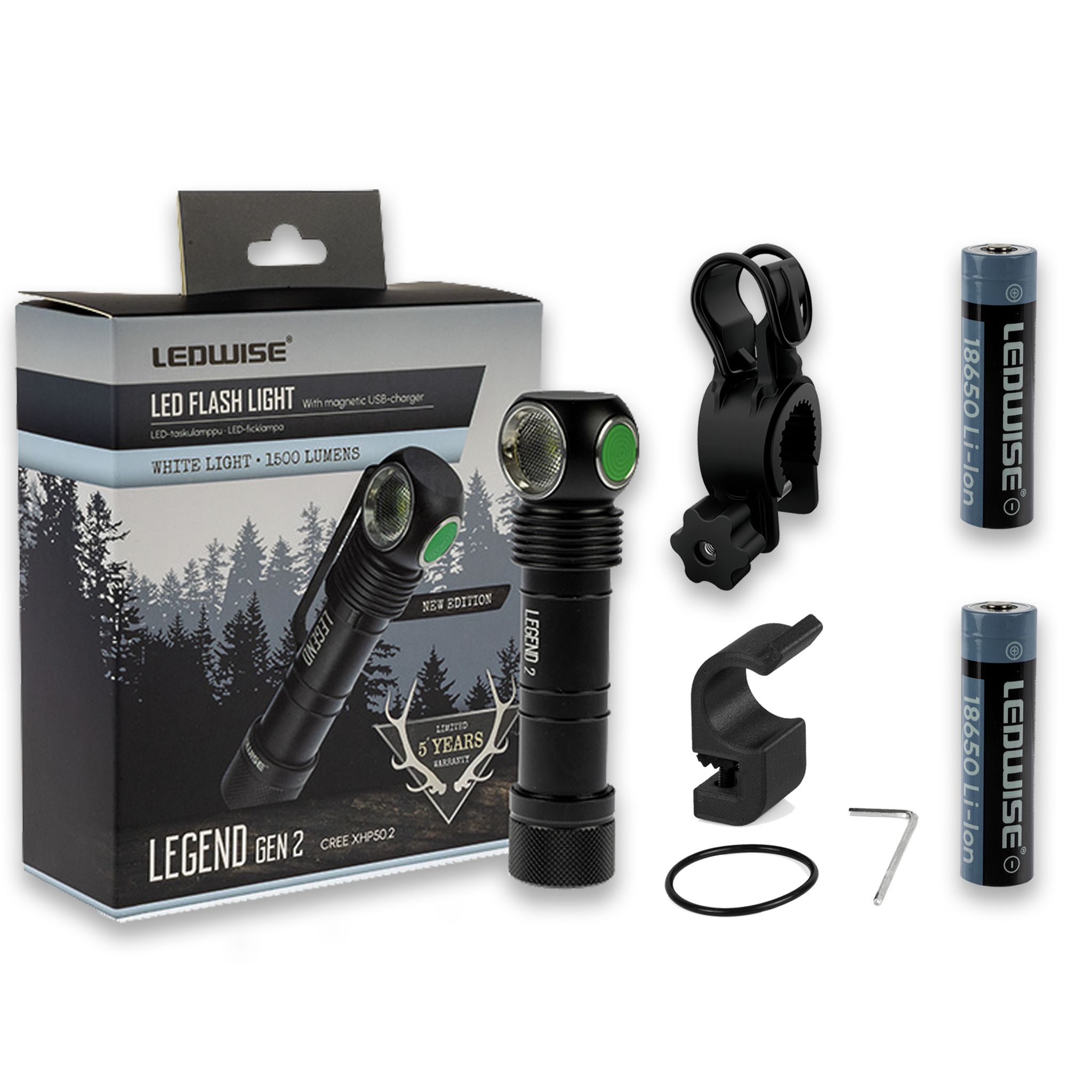 Ledwise Legend Gen2 PRO Kit, White