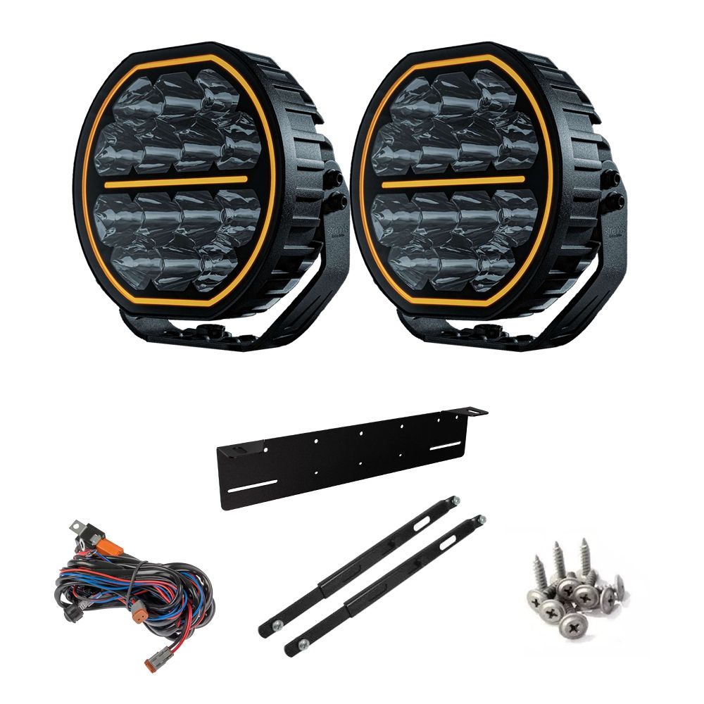 Strands Big Energy 7" LED-extraljus X2