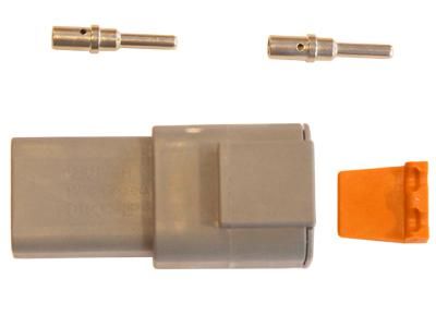 Deutsch DTP 2-stift. 2-3 mm2
