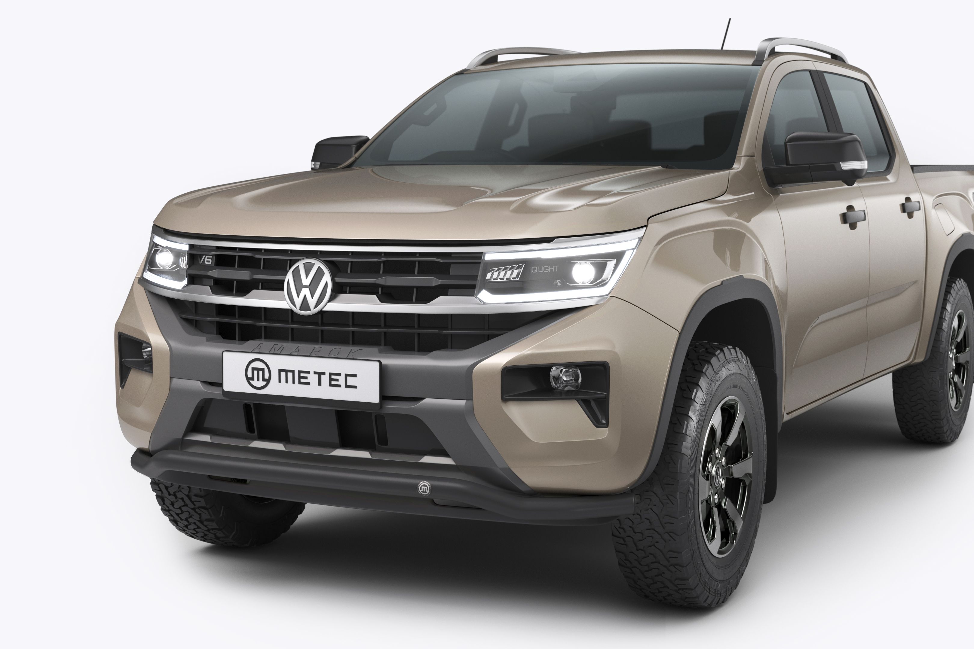Frontrör Amarok 2023- Svart