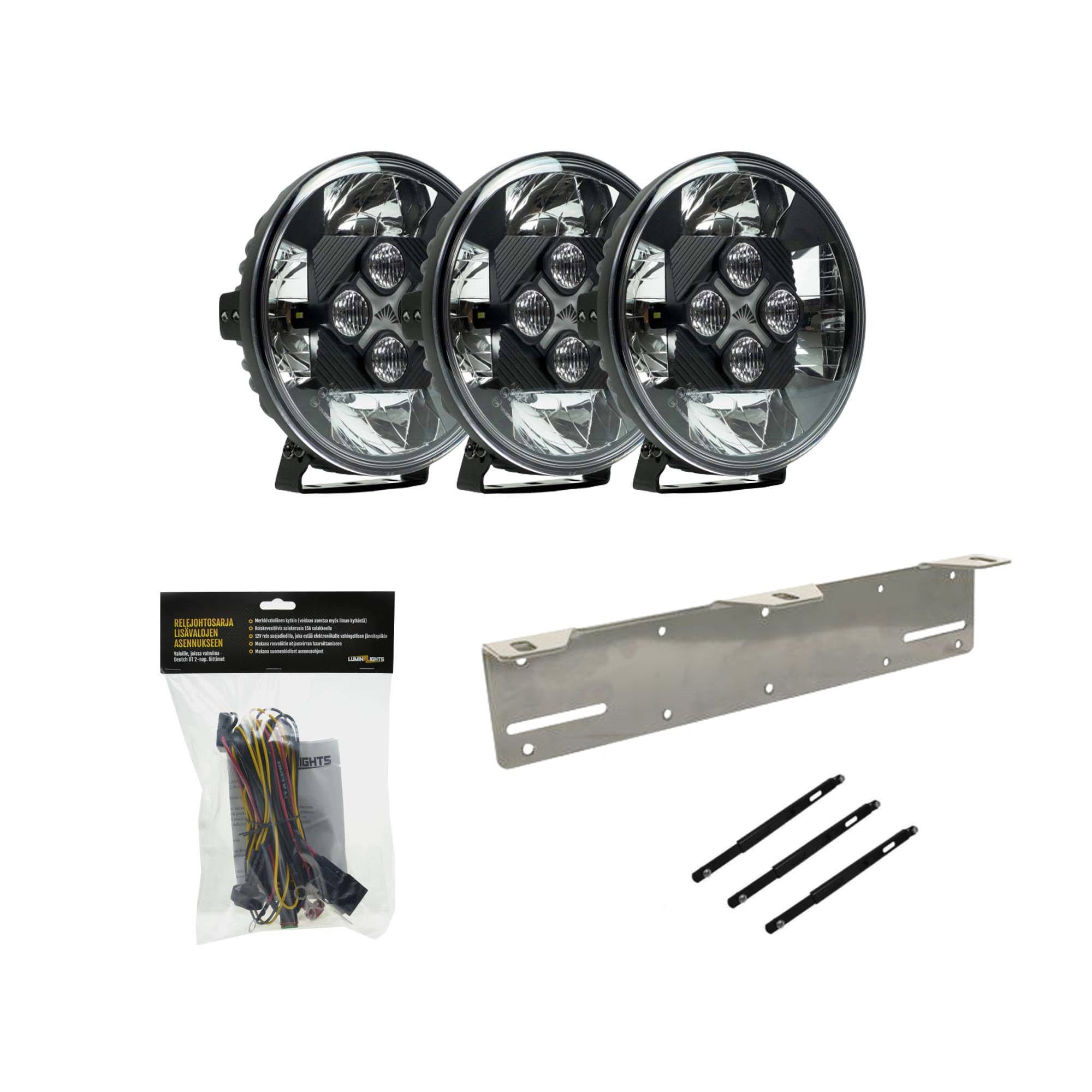 Optibeam Se7en extraljuspaket X3