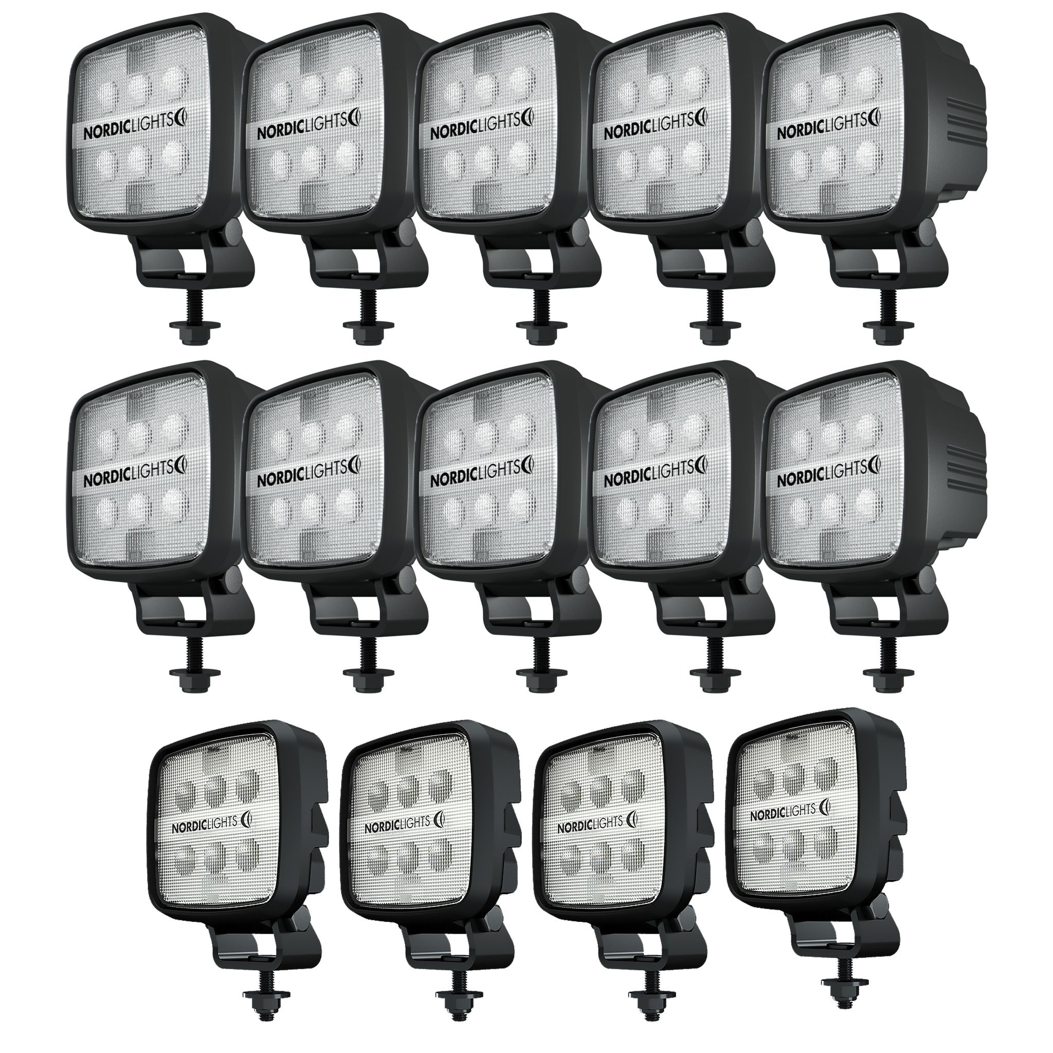 NordicLights arbetsljuspaket, Forwarder Basic