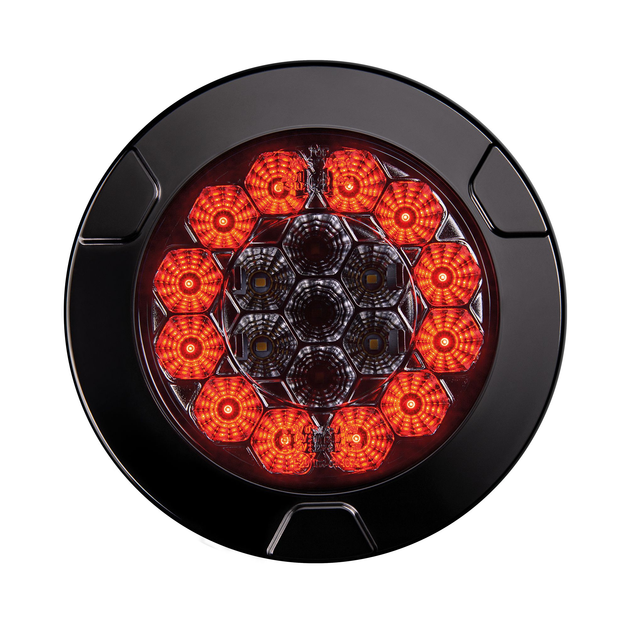 Strands Freedom Black Raven LED-bakljus, 3 funktioner