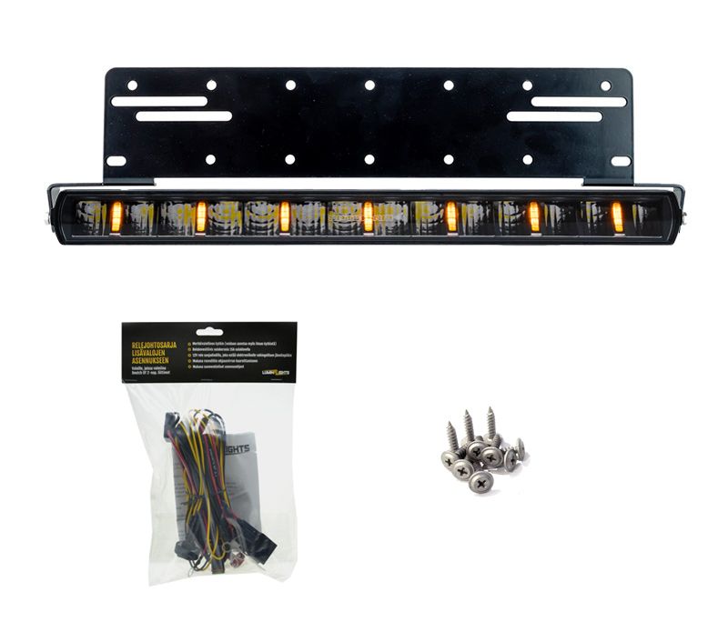Optibeam Super Captain One 600 ledramp paket för infällt montage