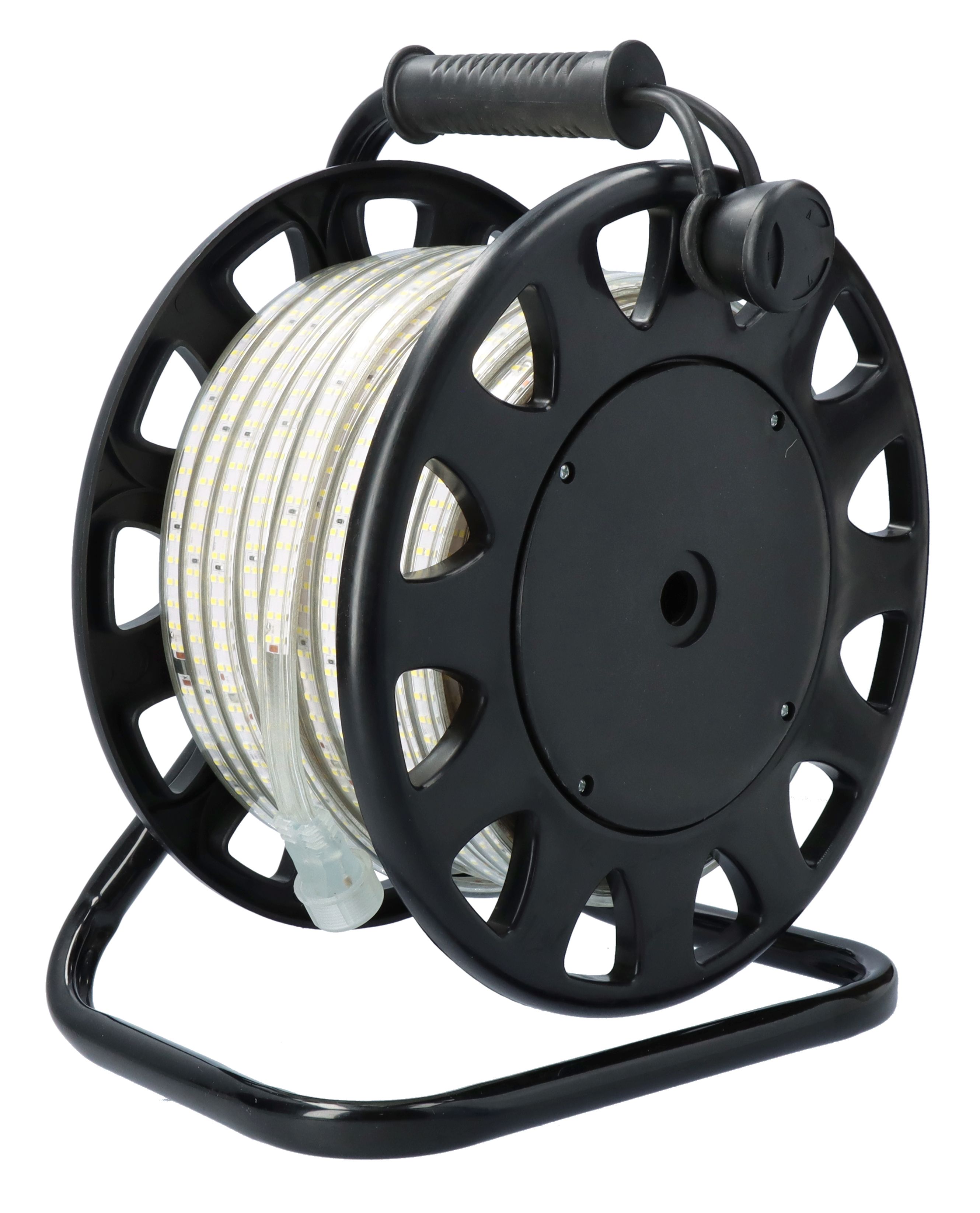 LED-list Arbetsbelysning WorkStripe Double LED 230V - 1200 lm/m, 25 m - Rulle med vinda