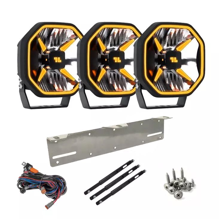 LED-Extraljus LuminaLights Power X 6 x3