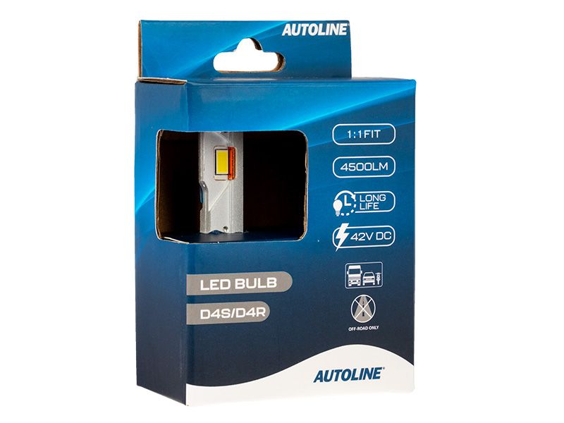 AUTOLINE DIRECT FIT LED BULB D4S/D4R 4500LM