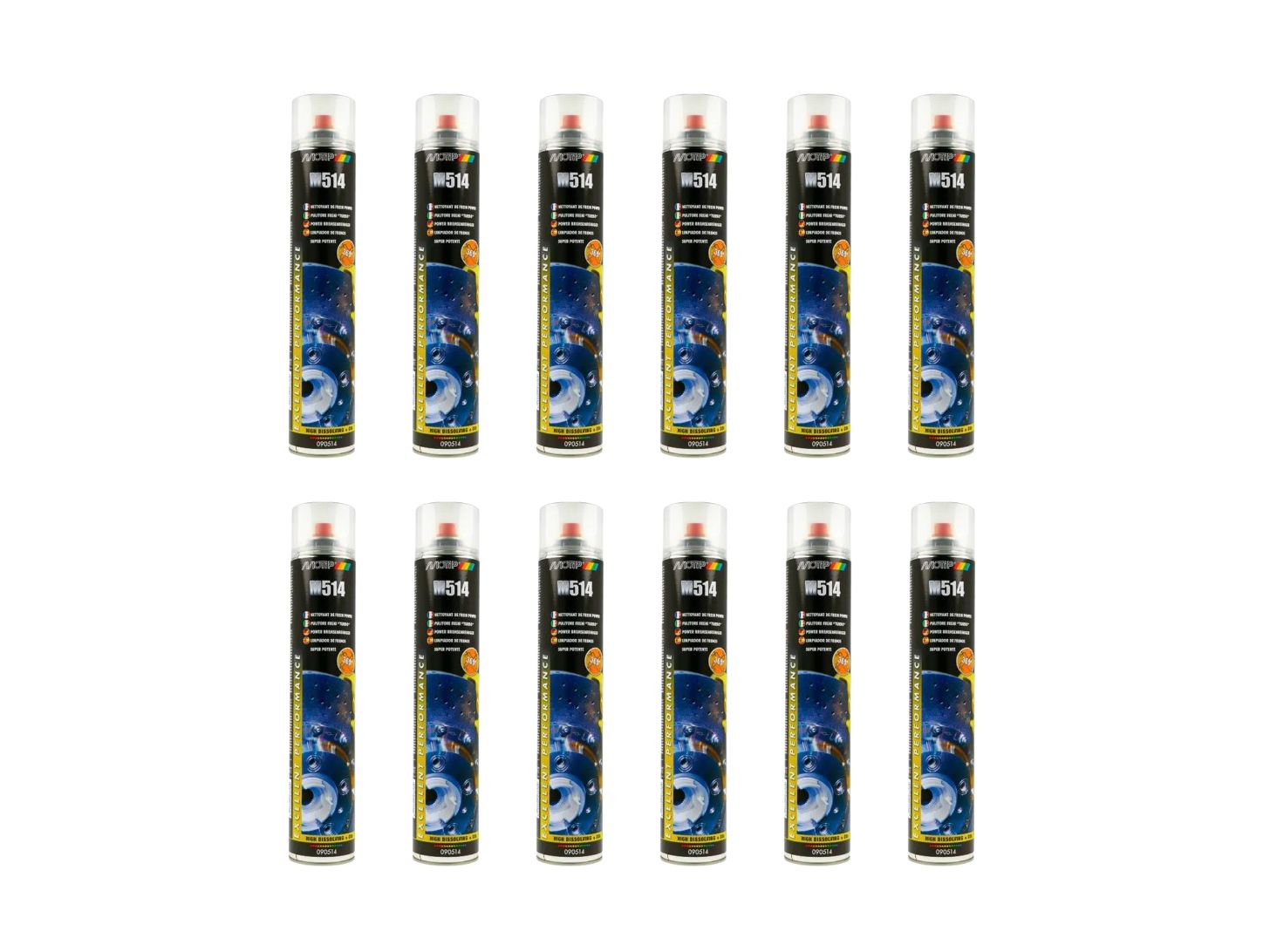 Motip Power Jarrujenpuhdistusaine (Brake Cleaner) 750 ml