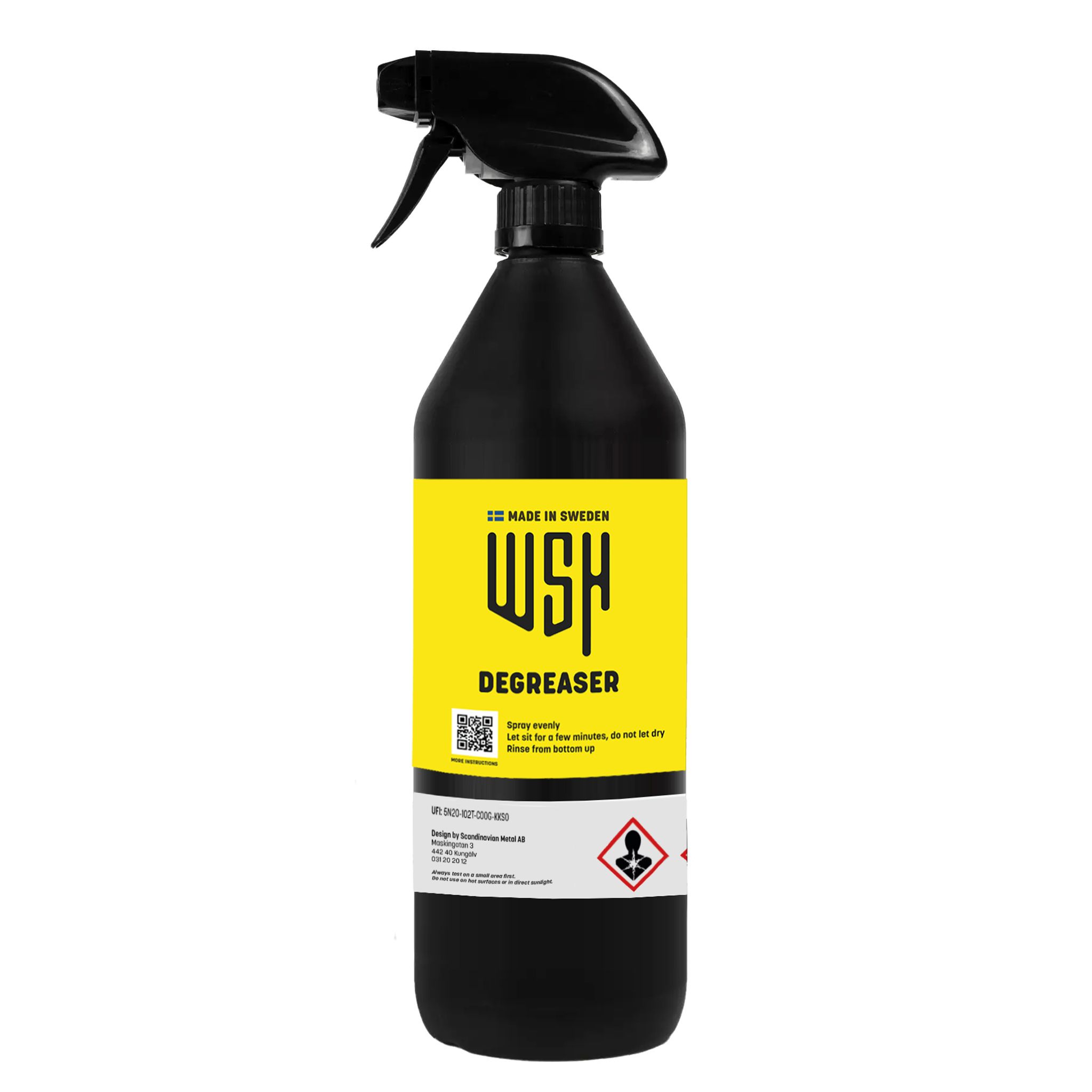 Kallavfettning WSH Degreaser 1 L