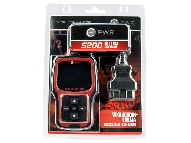 OBD-felkodsläsare C-PWR S200