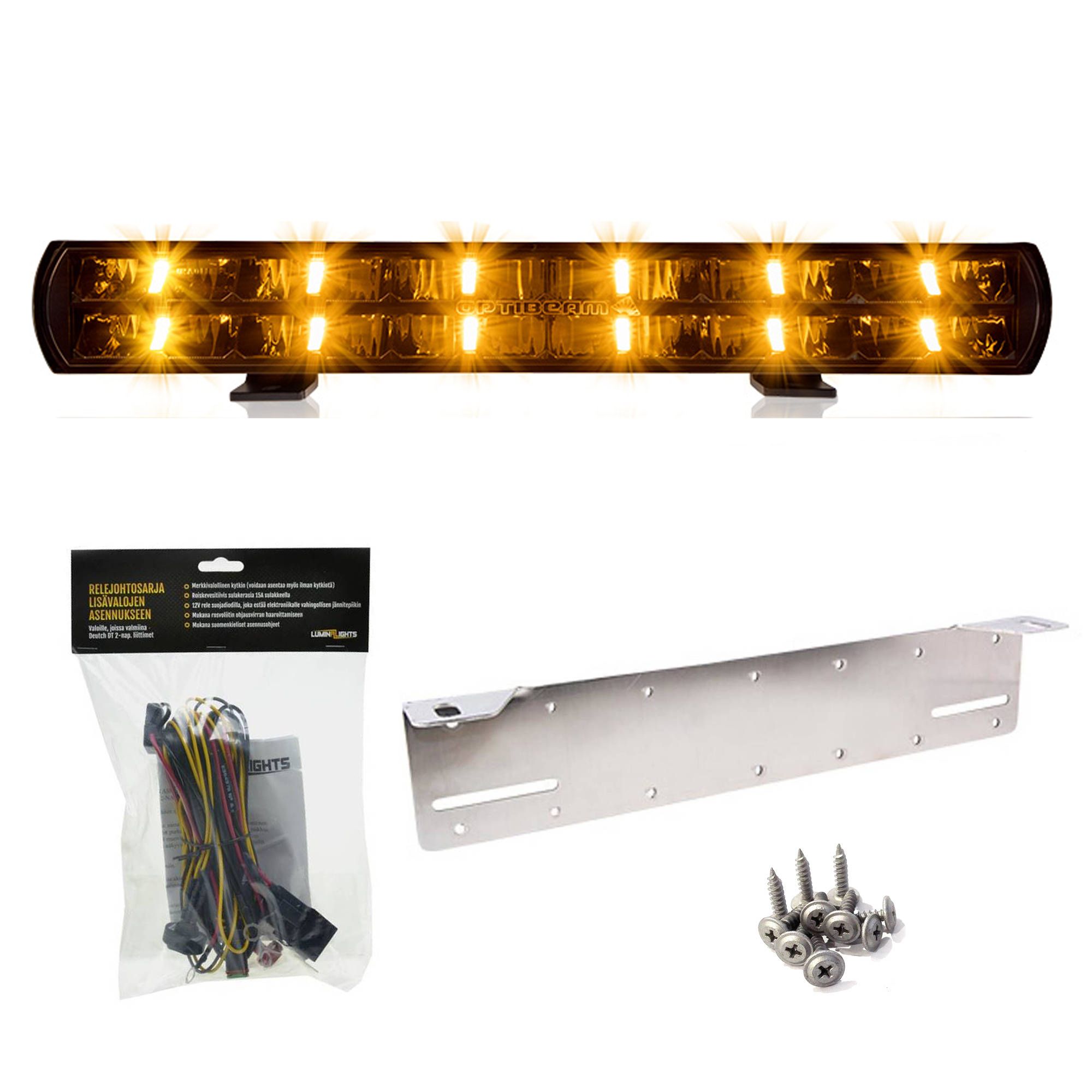 Optibeam Super Captain Dual RAGE 600 paket