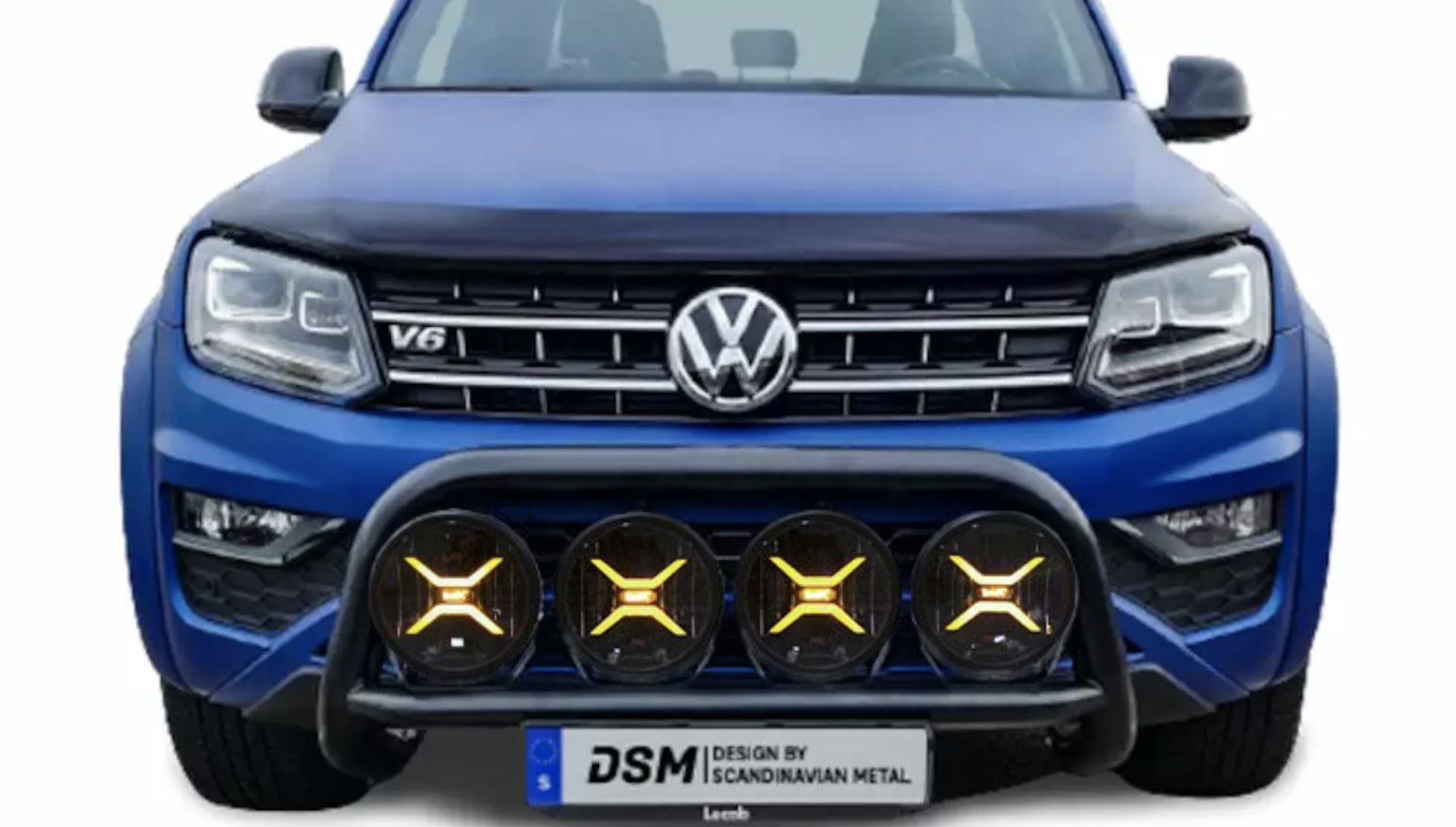 Frontbåge Volkswagen Amarok inkl. 4st LuminaLights Rebellion