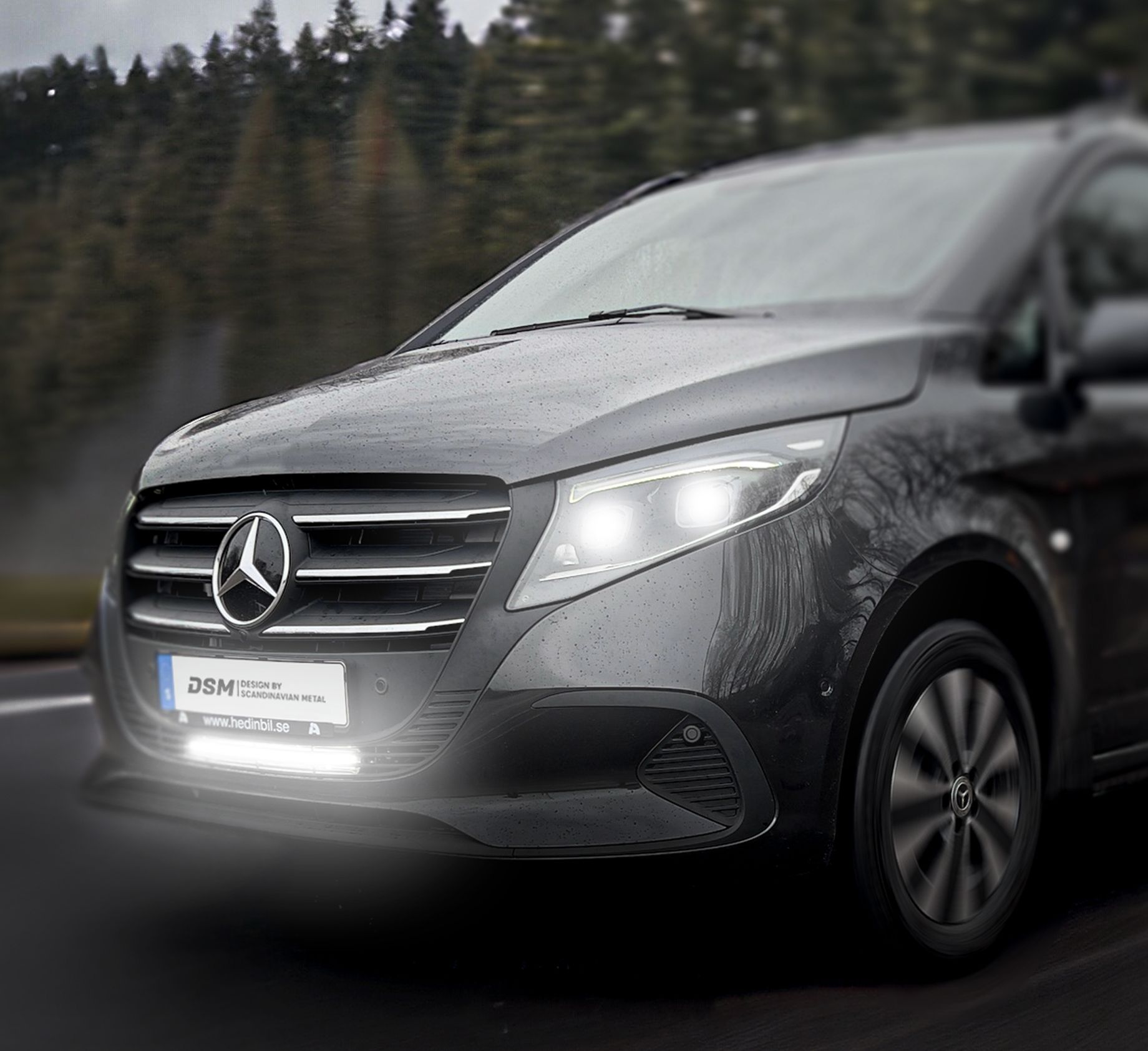 Mercedes-Benz Vito 24+ DSM LED-ramp modellanpassat kit