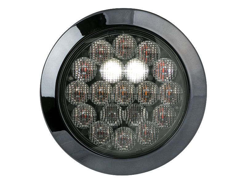 Optibeam Dark Phantom Ø155 mm bakljus, 5 m kabel, ADR