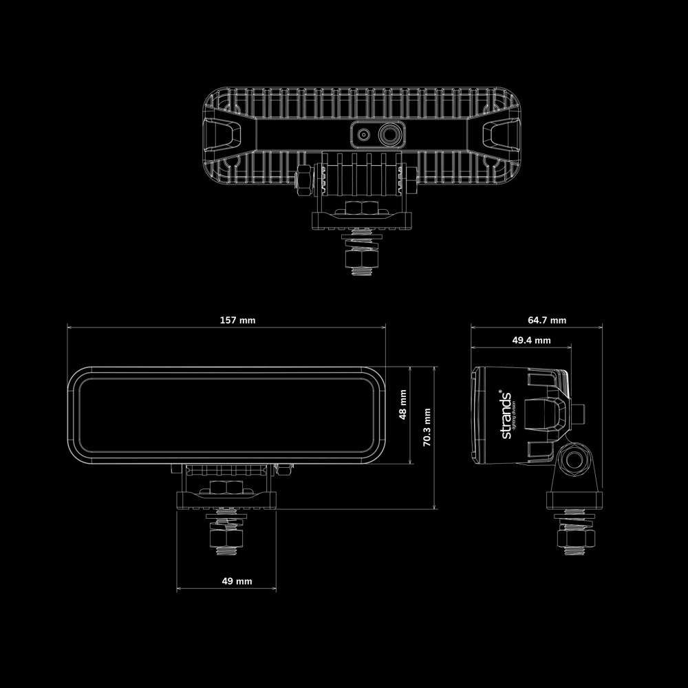 Skylord Exp Duo Warning / Reverse Light 40 W varningsljus