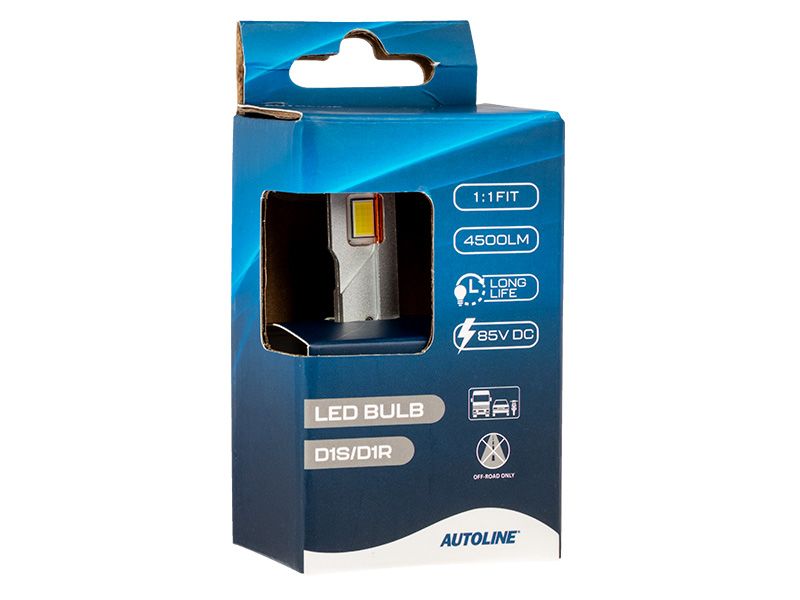 AUTOLINE DIRECT FIT LED BULB D1S/D1R 4500LM
