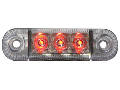 LED-Positionsljus 3xLED 12/24V, WAS