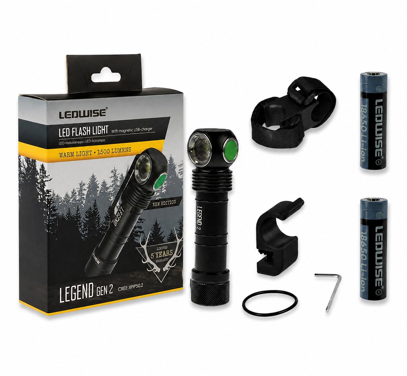 Ledwise Legend Gen2 PRO Kit, Värma