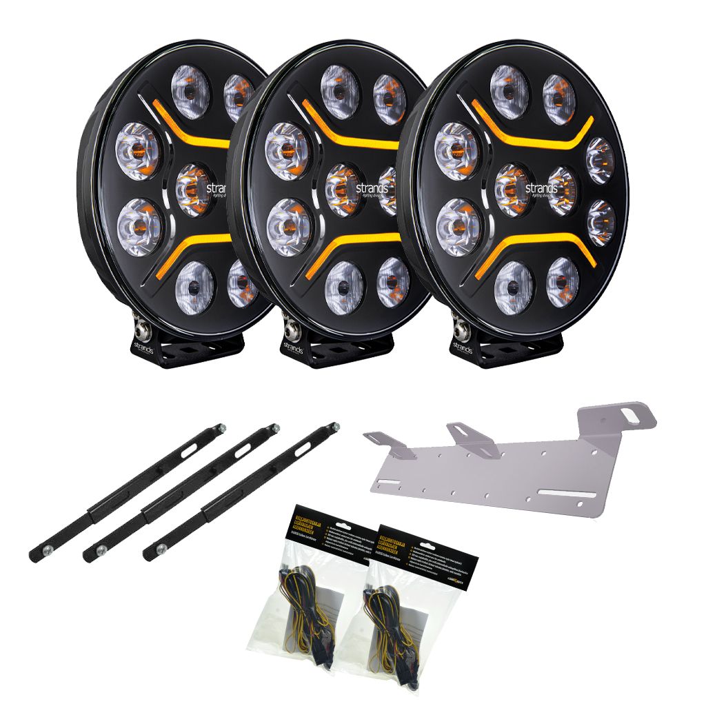 Strands Dark Knight Intense 9" 3-pack