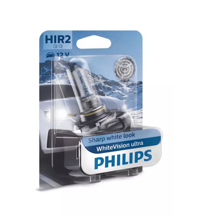 HIR2 Philips WhiteVision ultra Lampa 55W, 12V
