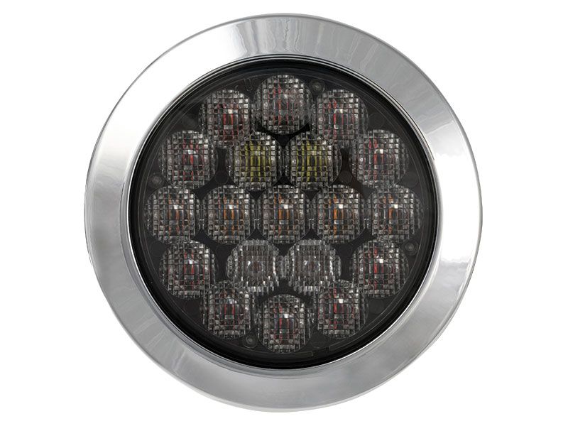 Optibeam Dark Phantom Ø155 mm bakljus, 5 m kabel, ADR