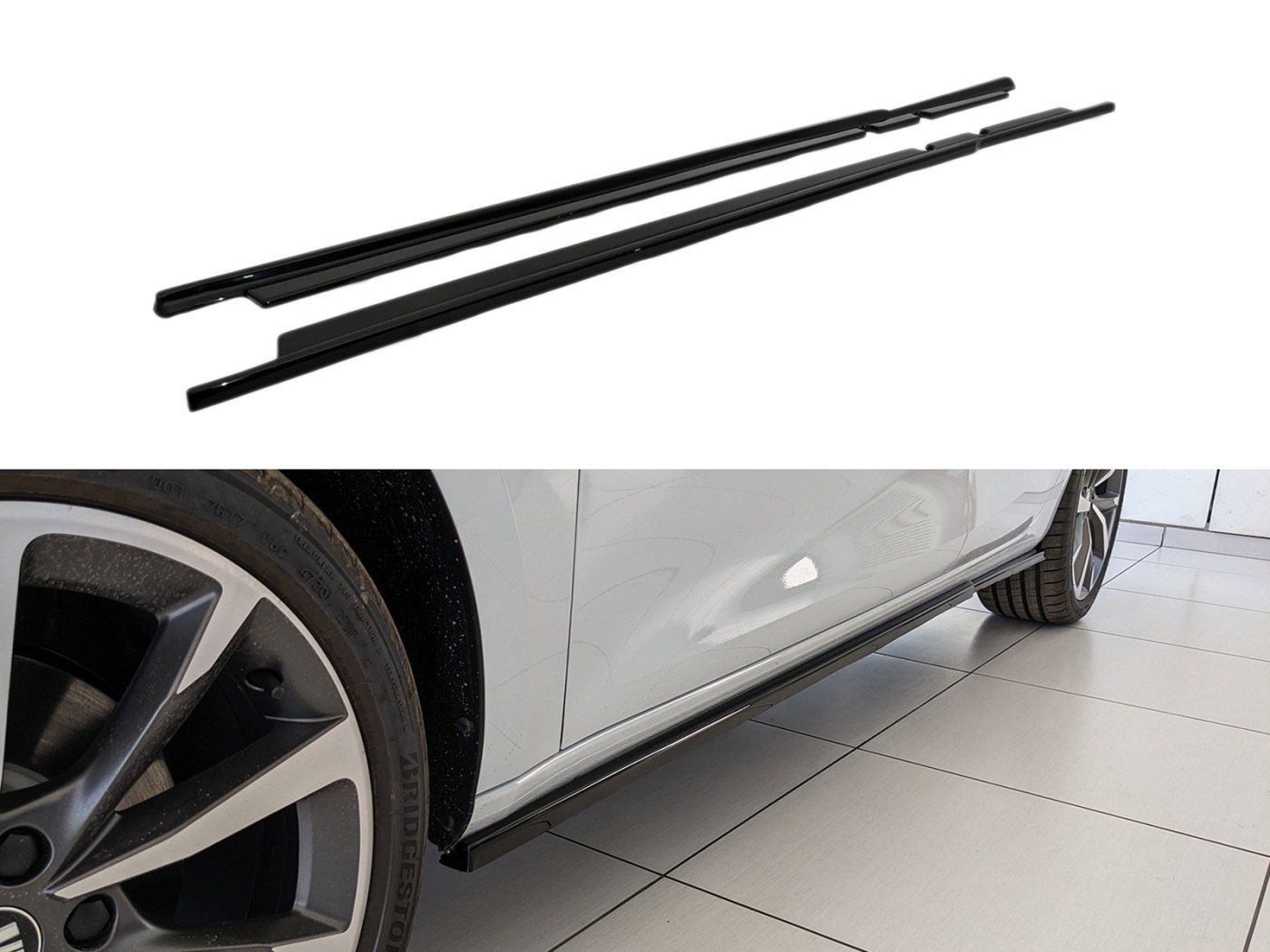 Sidokjolar Förlängningar FR Seat Leon Mk4 (20-)