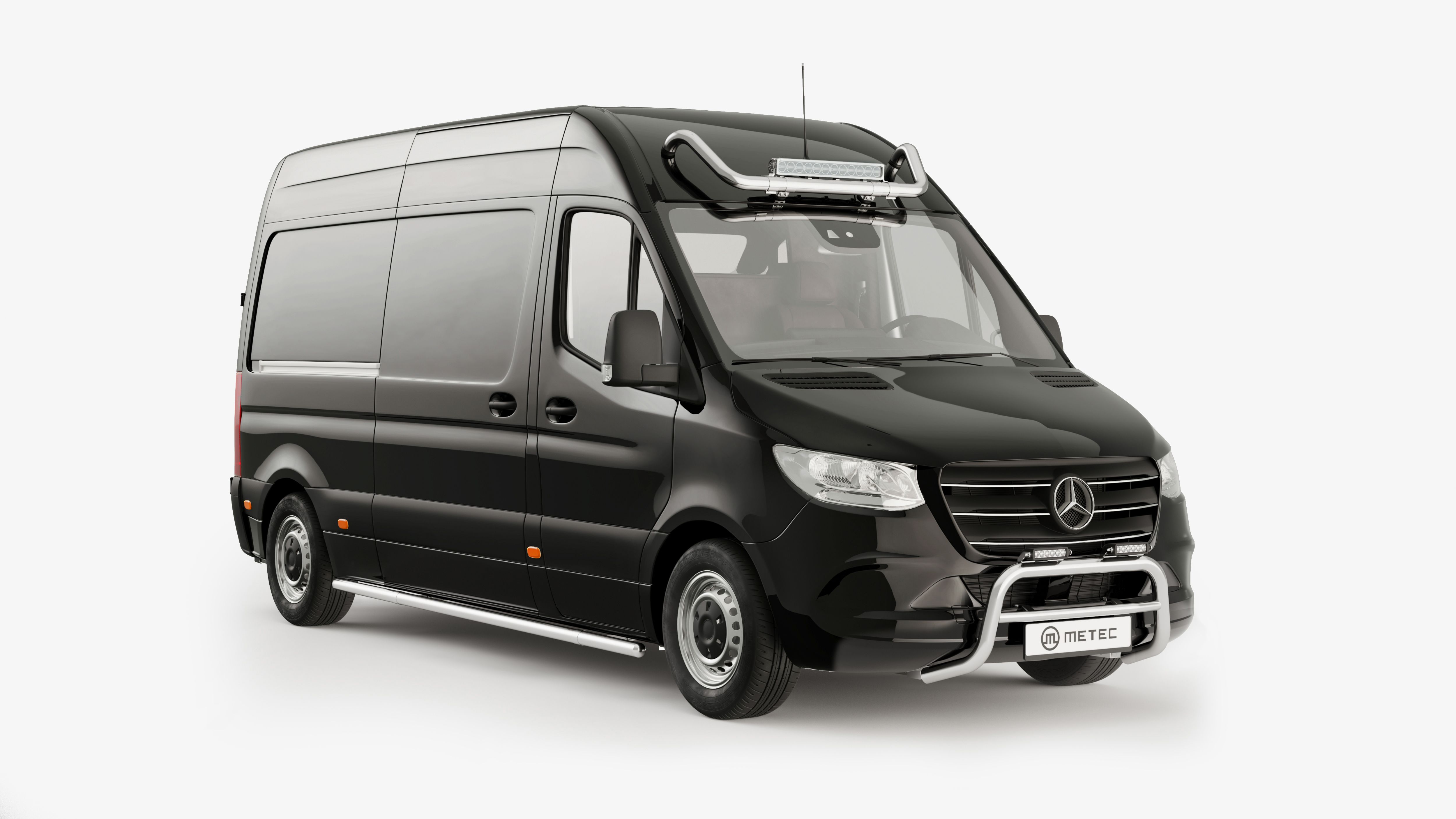 Stylingpaket rostfritt stål MB Sprinter 2018-