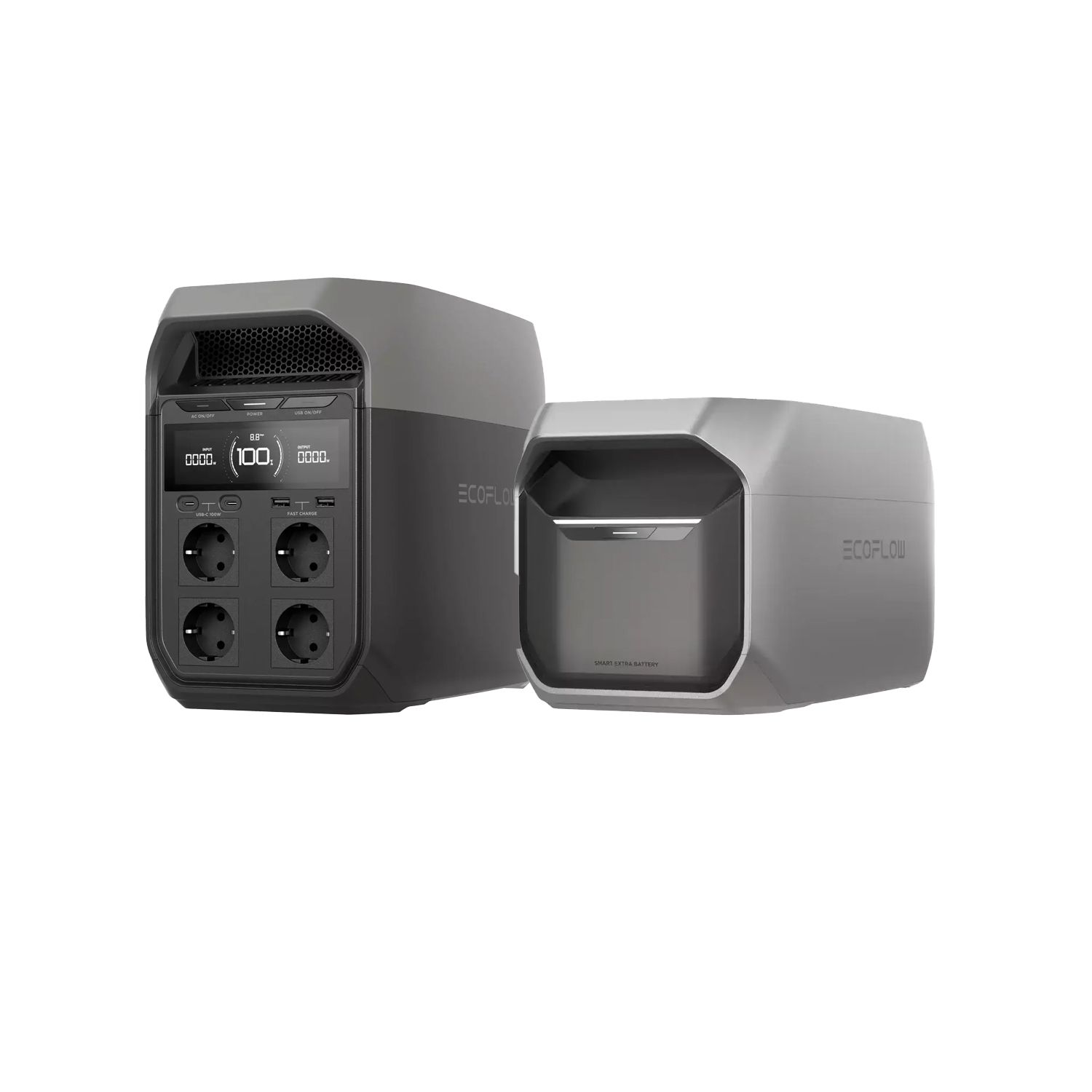 EcoFlow Delta 3 + Extra batteri