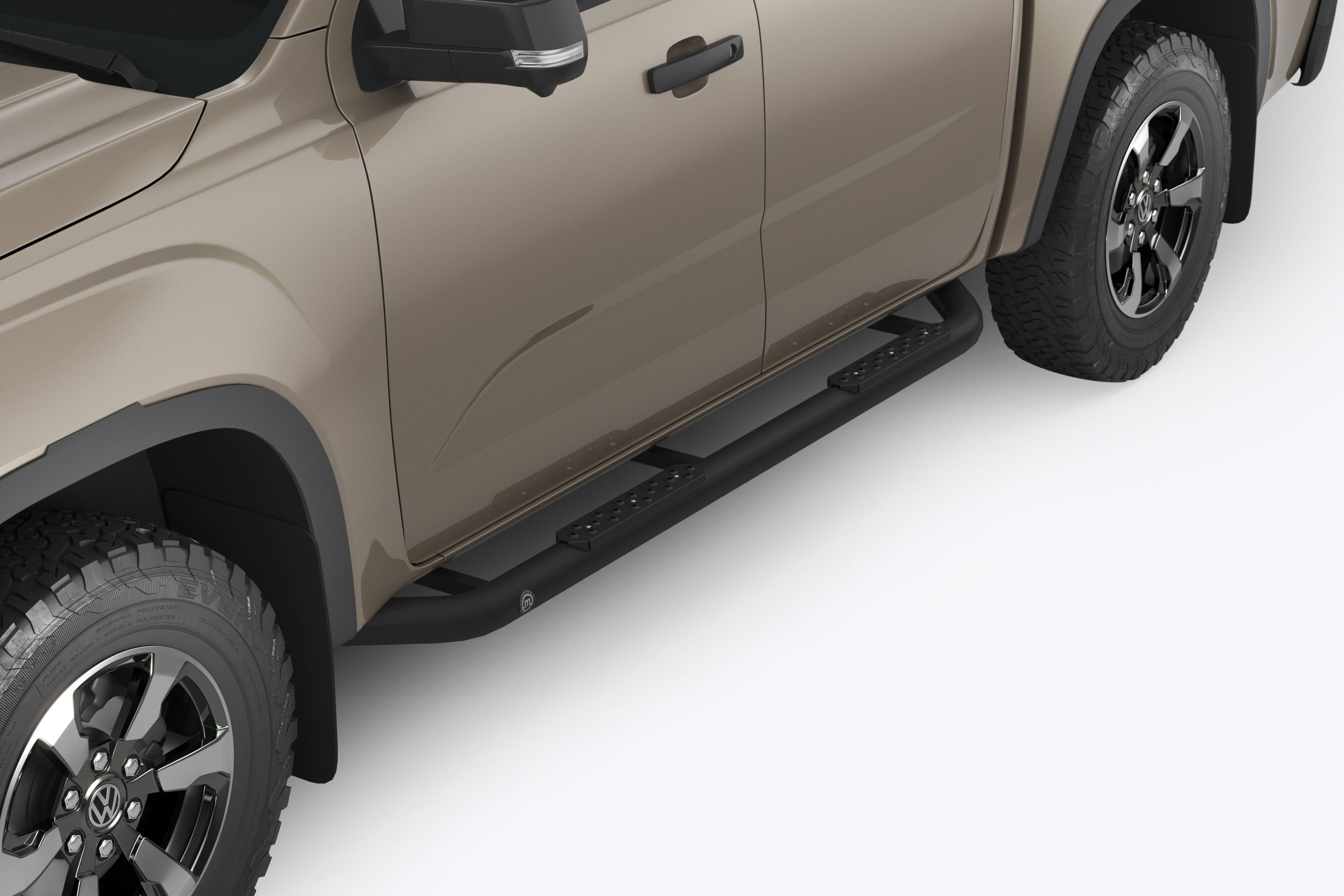 Sidosteg Amarok 2023- Svart