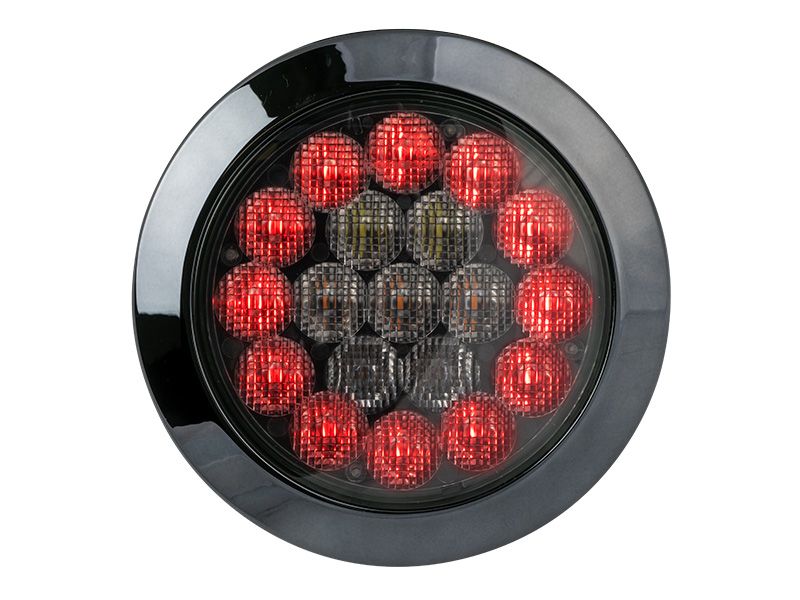 Optibeam Dark Phantom Ø155 mm bakljus, 5 m kabel, ADR
