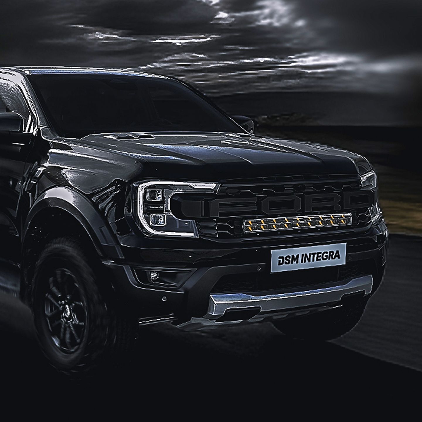 LED-Rampspaket Ford Ranger Raptor 23- DSM Integra 80cm