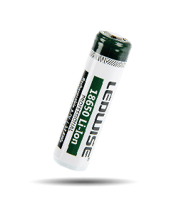 LEDwise 18650 li-Ion batteri 3400mah, med skyddskrets