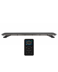 Maxiflare PRO 47" (119 cm) LED Blixtljusramp | Slimmad Varningsljusramp med Trådlös Kontroll