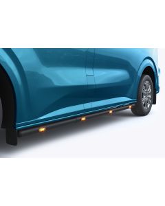 Sidorör LED L2 Ford Transit Custom 2023- Black